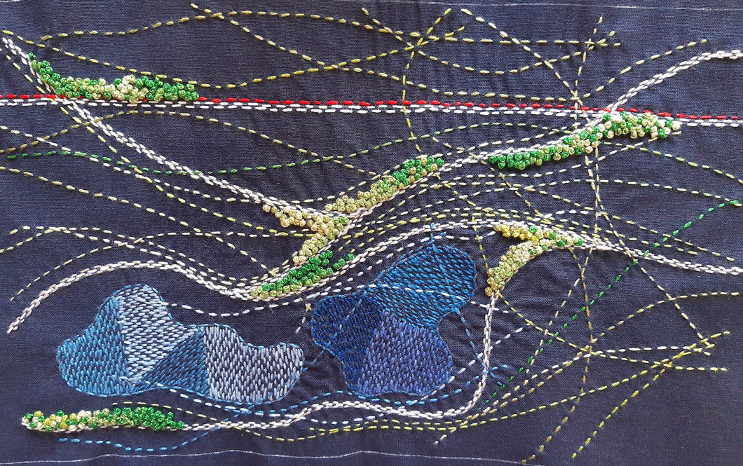 STRAIGHT | EMBROIDERY | TEXTILE ART