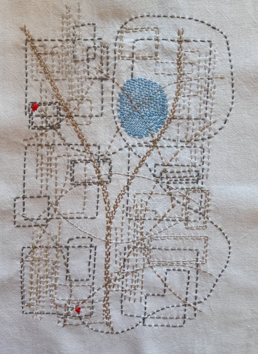 POINT TO POINT | EMBROIDERY | TEXTILE ART